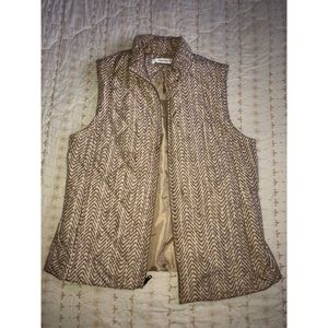 Herringbone vest